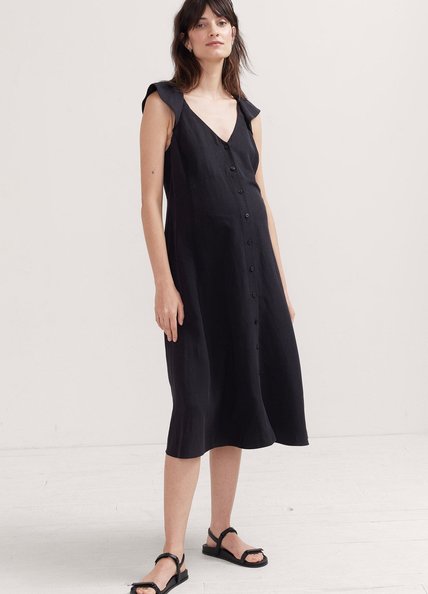 The Jules Dress 2 - Women's Floral Print Summer Dress with Pockets | Perfect for Beach Vacations, Date Nights & Outdoor Parties