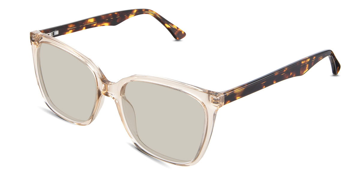 Elona Women's Prescription Tinted Glasses - Stylish & UV Protection for Reading, Driving & Outdoor Activities