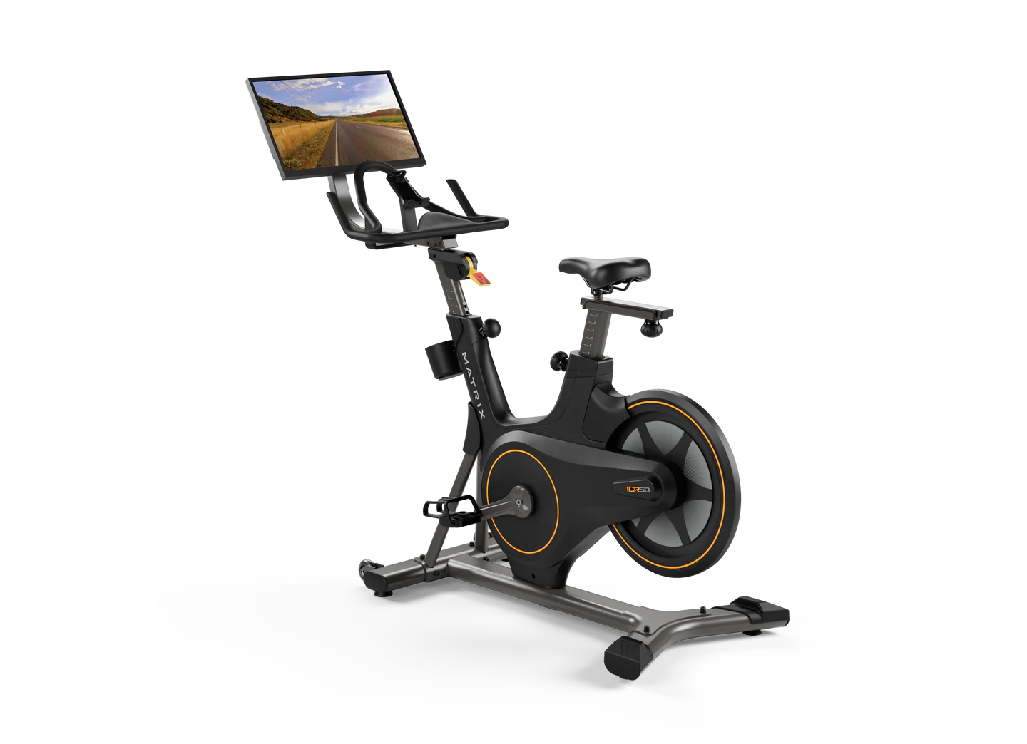 Matrix Indoor Cycling Bike with Bluetooth FTMS ICR 50 - Home Gym Equipment for Cardio Workouts & Fitness Training