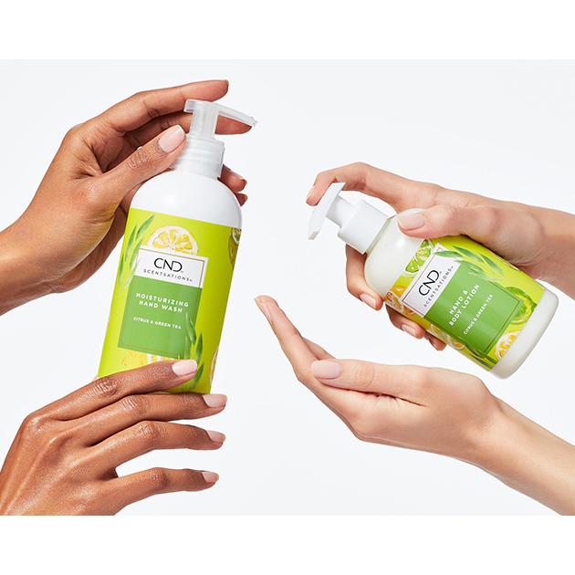 CND Scentsations Lotion - Citrus & Green Tea Scented Moisturizing Body Lotion for Dry Skin | Hydrating & Nourishing | Perfect for Daily Use, Spa Days & Gift Giving