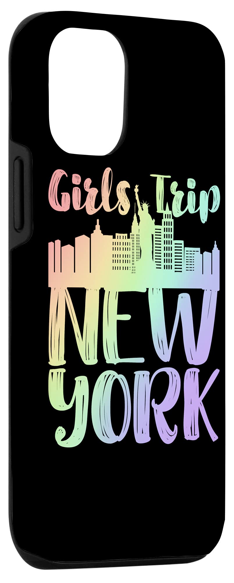 iPhone 12/12 Pro Case - Premium Protective Phone Cover for NYC Travel | Perfect for Girls Trip to New York City | Durable & Stylish Design for Daily Use & Vacation Adventures