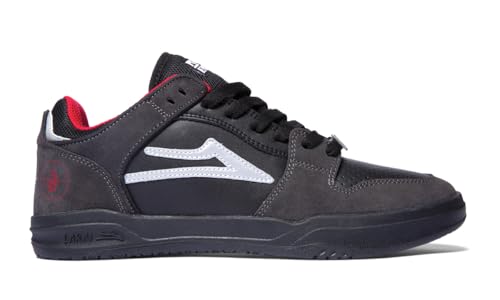 Black/Charcoal Suede