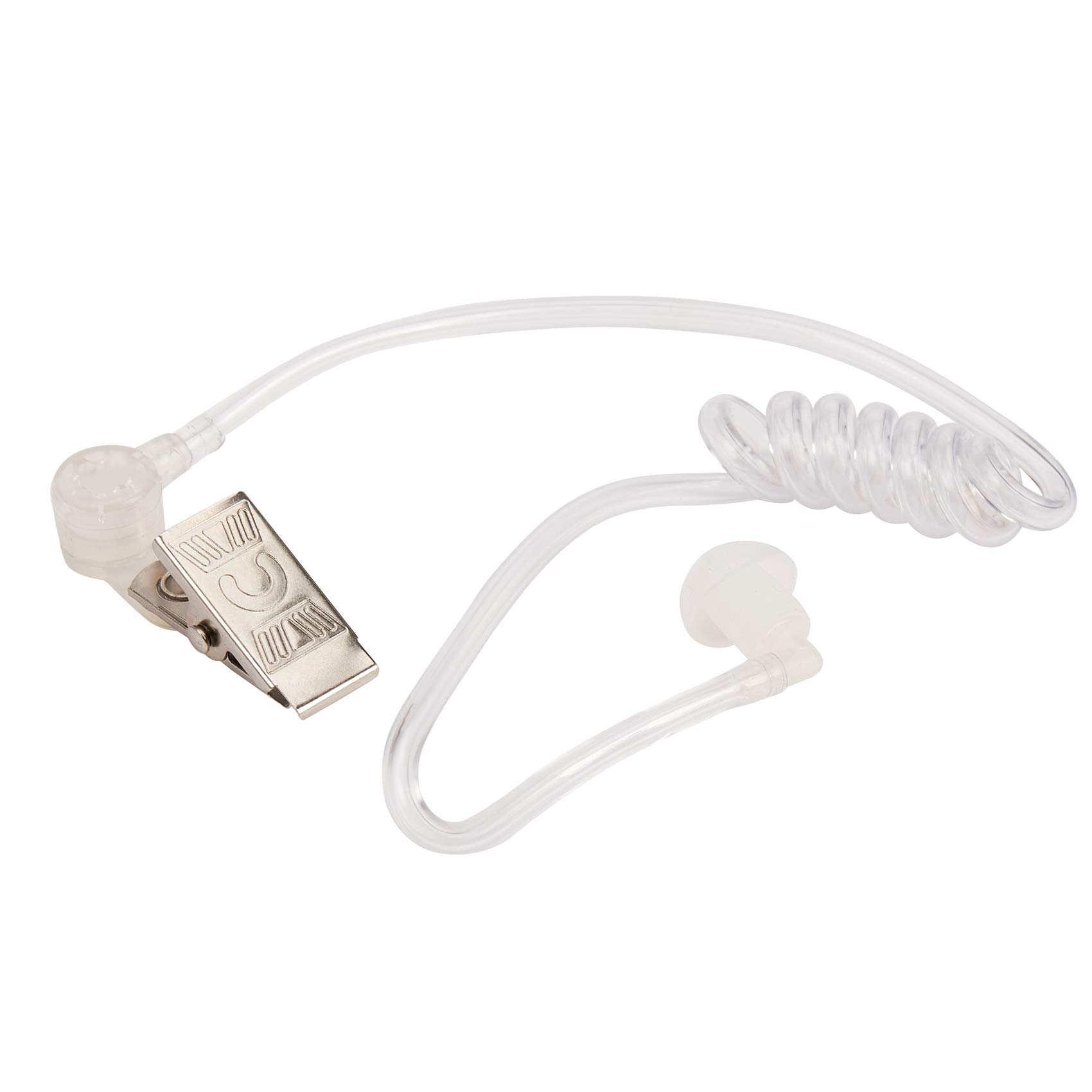 10PCS Acoustic Tube Earpiece Headsets for Motorola 888S, 5R, 82 Walkie Talkies - Clear Communication Accessories for Security, Construction & Outdoor Activities