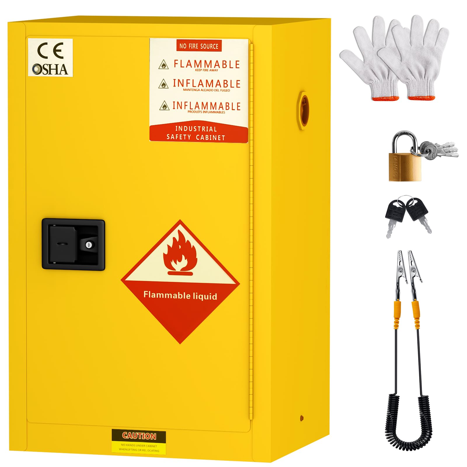 Vohala Flammable Storage Cabinet - 35.5