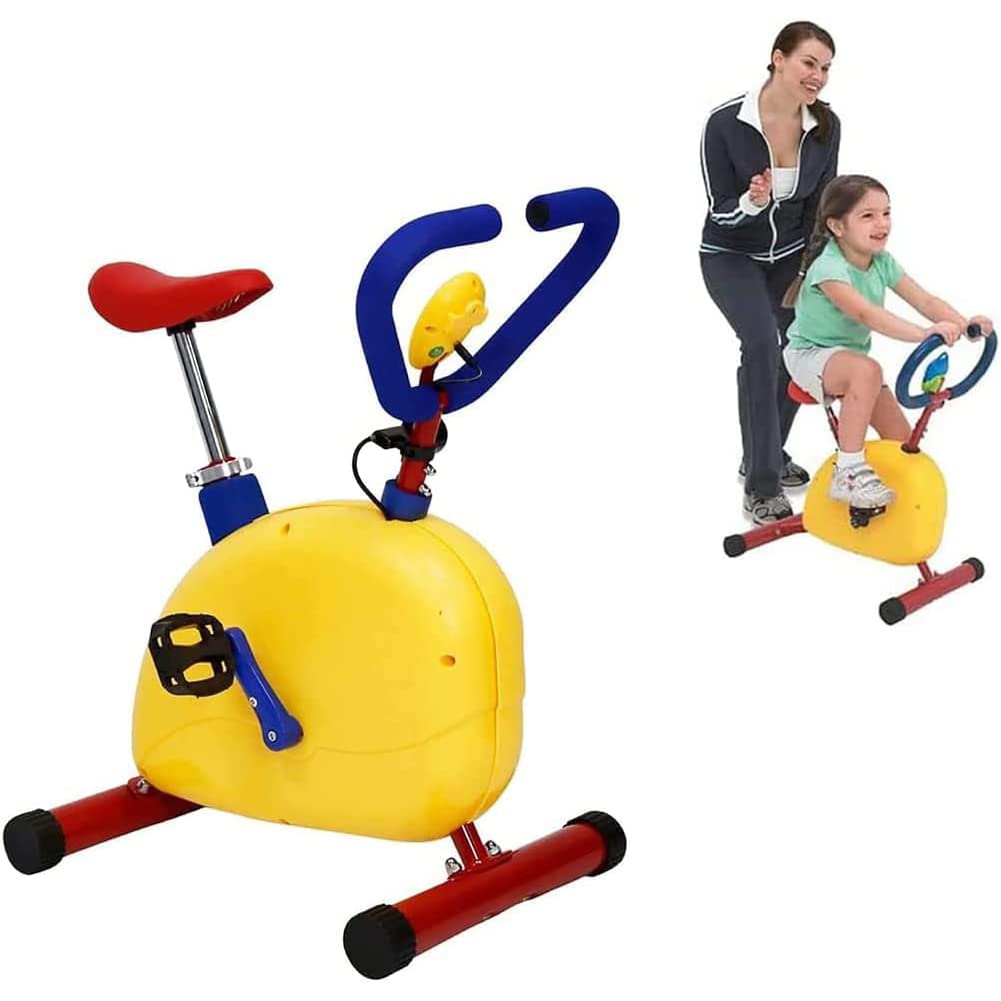 Fun & Fitness Exercise Bike for Kids - Outdoor Public Play Equipment, Beginner Training Bicycle - Perfect for Courtyard Activities, Children's Sports Development - Ideal Birthday & Christmas Gift for Active Kids (Home & Park Use)