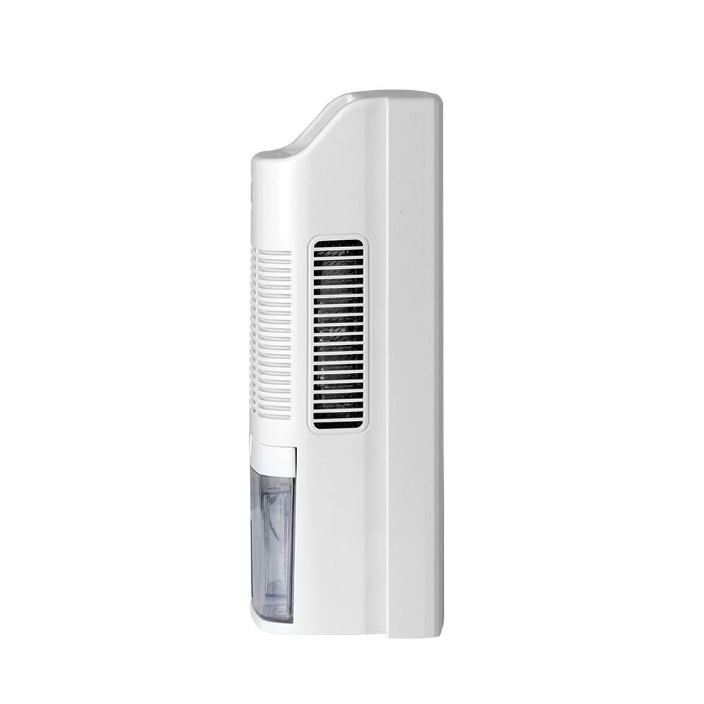 Devanti 2L Compact Dehumidifier & Air Purifier - White | Quiet Portable Moisture Absorber for Home, Bedroom, Bathroom & Basement | Eliminates Dampness, Mold & Musty Odors