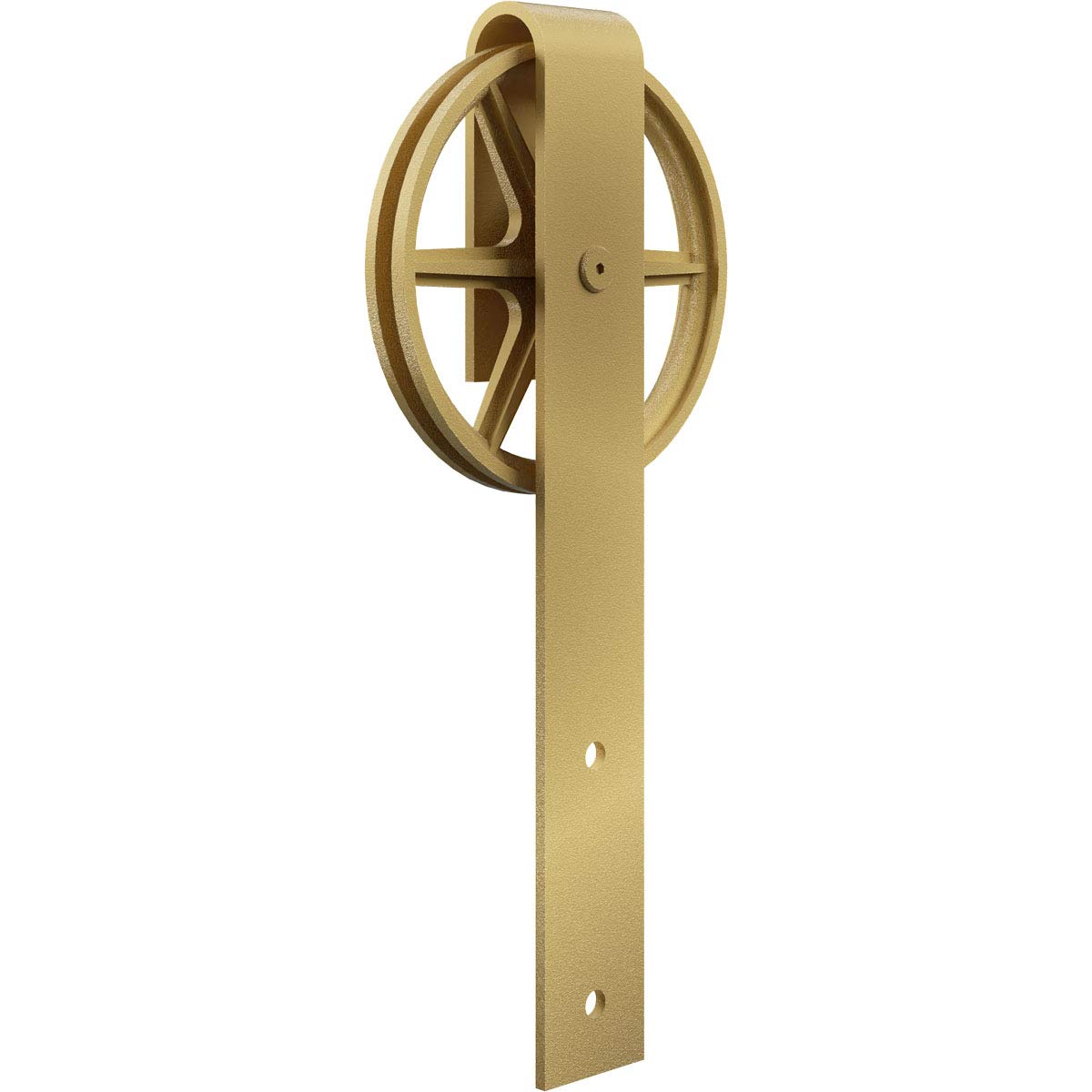 GB60014RWJG Premium Wagon Wheel Roller Hanger with Bolts for Barn Door Hardware - 1 3/4