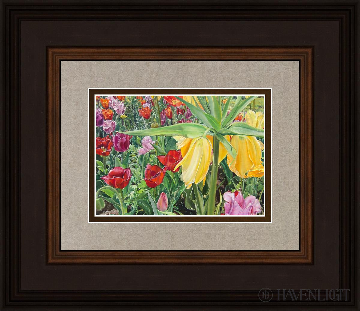 Carousel Tulips By Nila Jane Autry - Beautiful Artificial Silk Tulip Flowers for Home Decor, Wedding Centerpieces, and Spring Table Arrangements