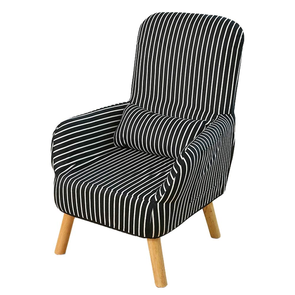 LXLA - Adjustable Feeding Chair & Lazy Sofa Lounger with Removable Washable Cover - Comfortable Backrest for Nursing, Relaxing in Living Room, Bedroom or Balcony (Zebra Print, Short Plush) - Perfect for Breastfeeding Moms, Movie Nights & Small Space Living