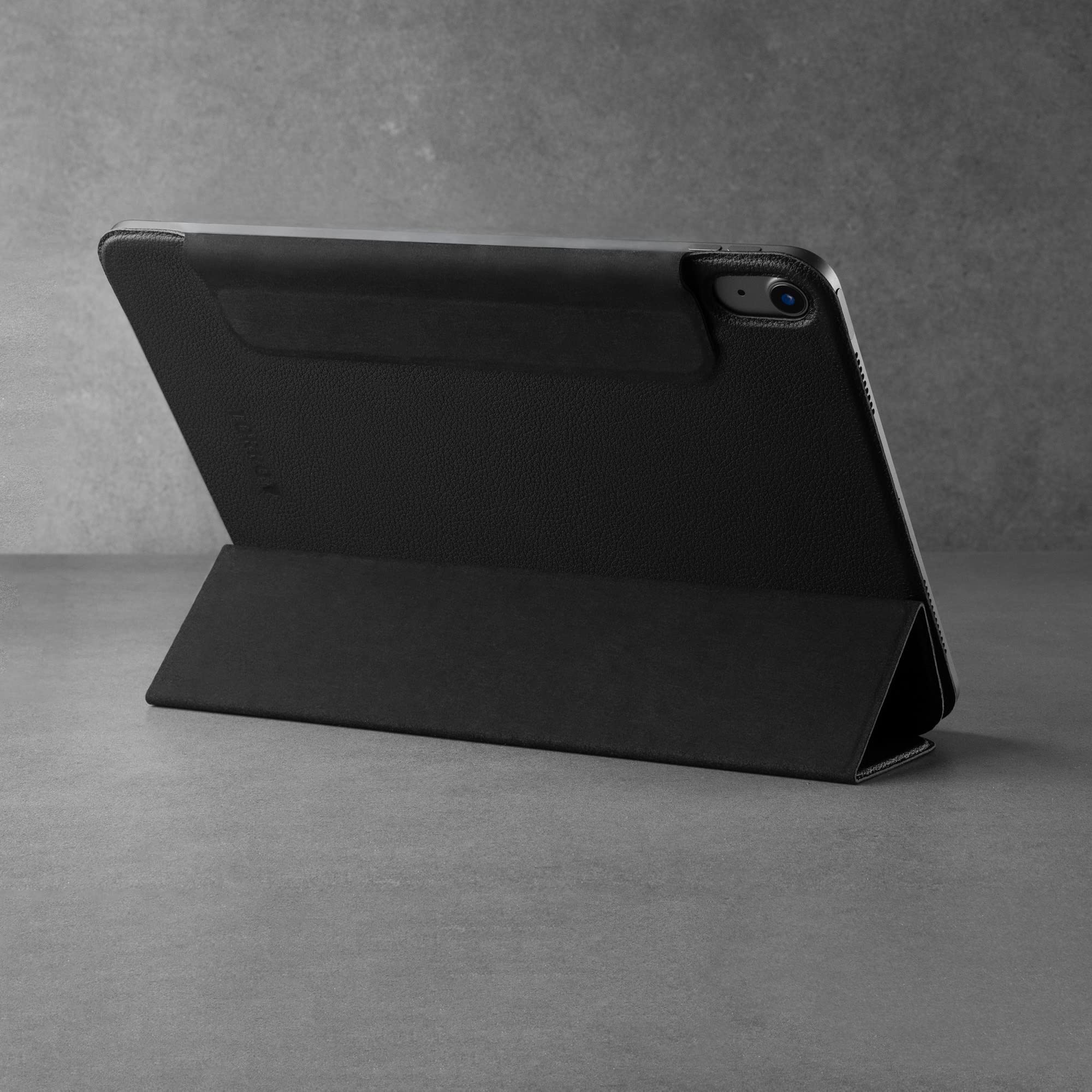 TORRO Genuine Leather Smart Folio Case for iPad 11th & 10th Generation (2025/2022) - Magnetic Auto Wake/Sleep Cover with Multi-Angle Stand - Perfect for Work, Study & Travel (Black)