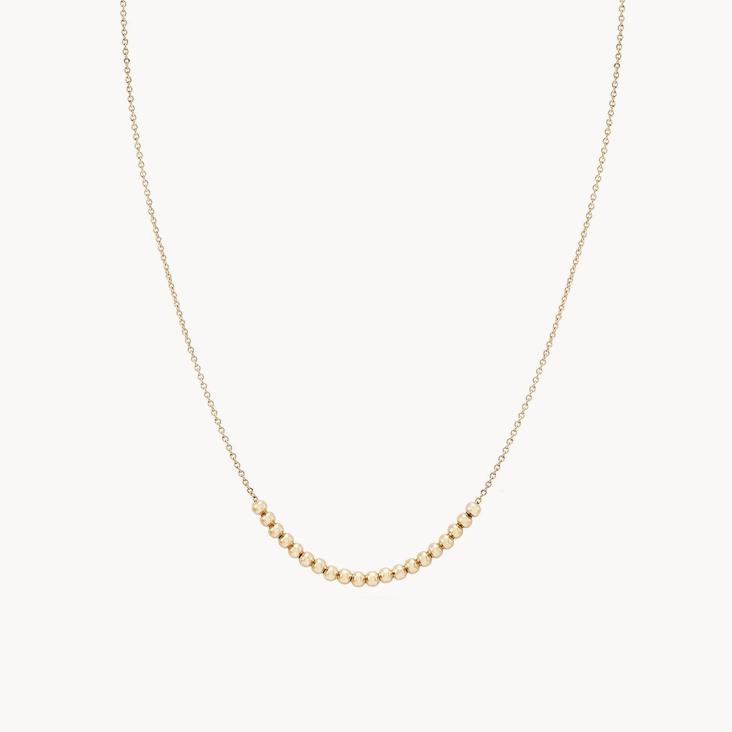 14K Yellow Gold Abacus Necklace - Elegant Math Inspired Jewelry for Women, Gift for Teachers & Students, Perfect for Everyday Wear & Special Occasions