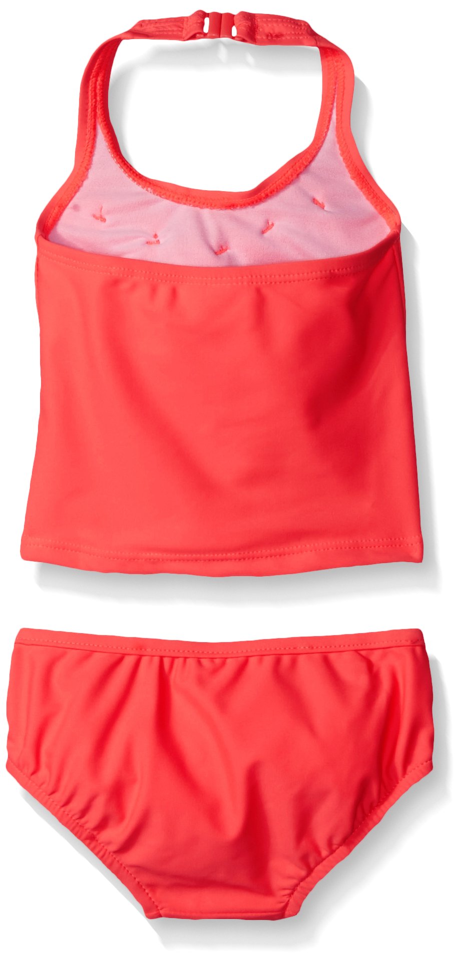 Carter's Baby Girls' 2-Piece Halter Rosette Tankini Swimsuit Set - Cute & Comfortable Swimwear for Beach, Pool & Summer Vacations
