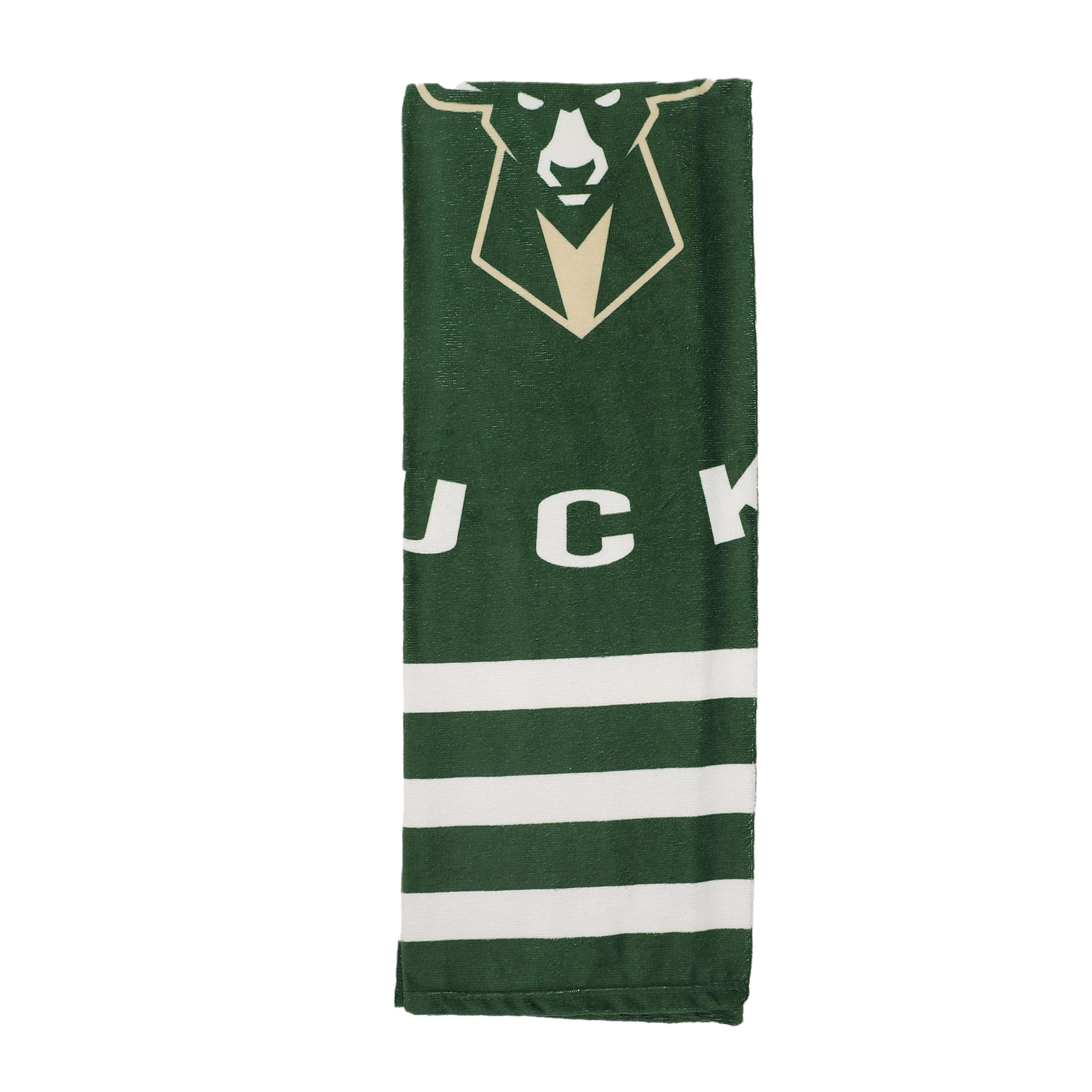 Premium NBA Milwaukee Bucks Striped Beach Towel - 30
