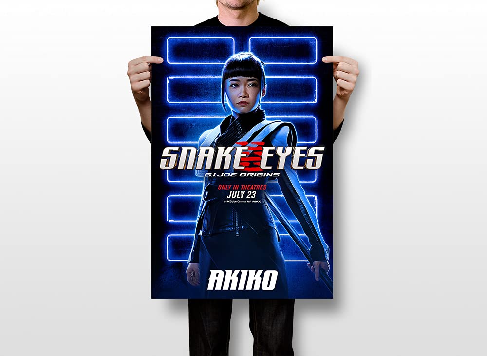 Snake Eyes Movie Wall Art Poster - Waterproof Home Decor for Living Room