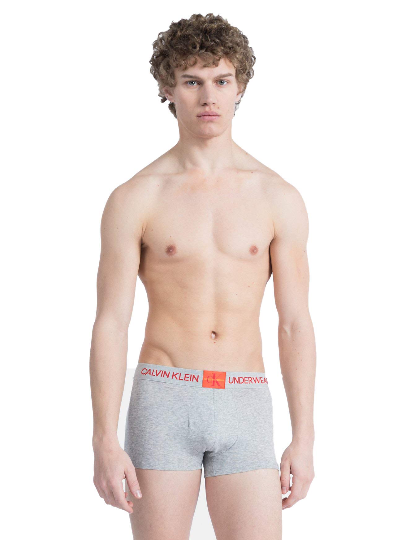 Calvin Klein Men's Cotton Monogram Trunks Underwear - Soft Comfort for Everyday Wear & Gym Workouts