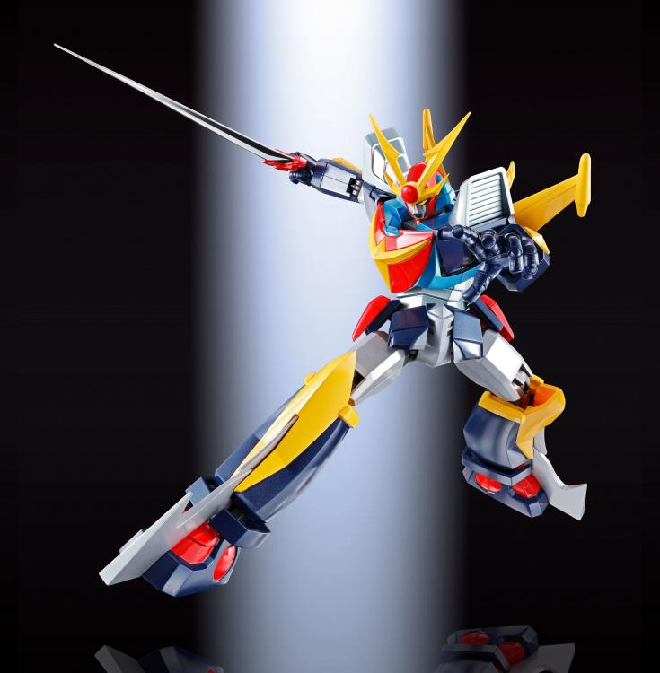 Bandai Soul of Chogokin GX-82 Invincible Steel Man Daitarn 3 F.A. Action Figure - Premium Collectible Robot Toy for Anime Fans & Model Kit Enthusiasts - Perfect for Display, Gifting & Anime Collections