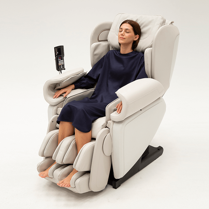 Synca KAGRA 4D Massage Chair with Zero Gravity Recline - Full Body Shiatsu Massage for Home & Office Relaxation - Perfect for Stress Relief, Back Pain & Muscle Recovery