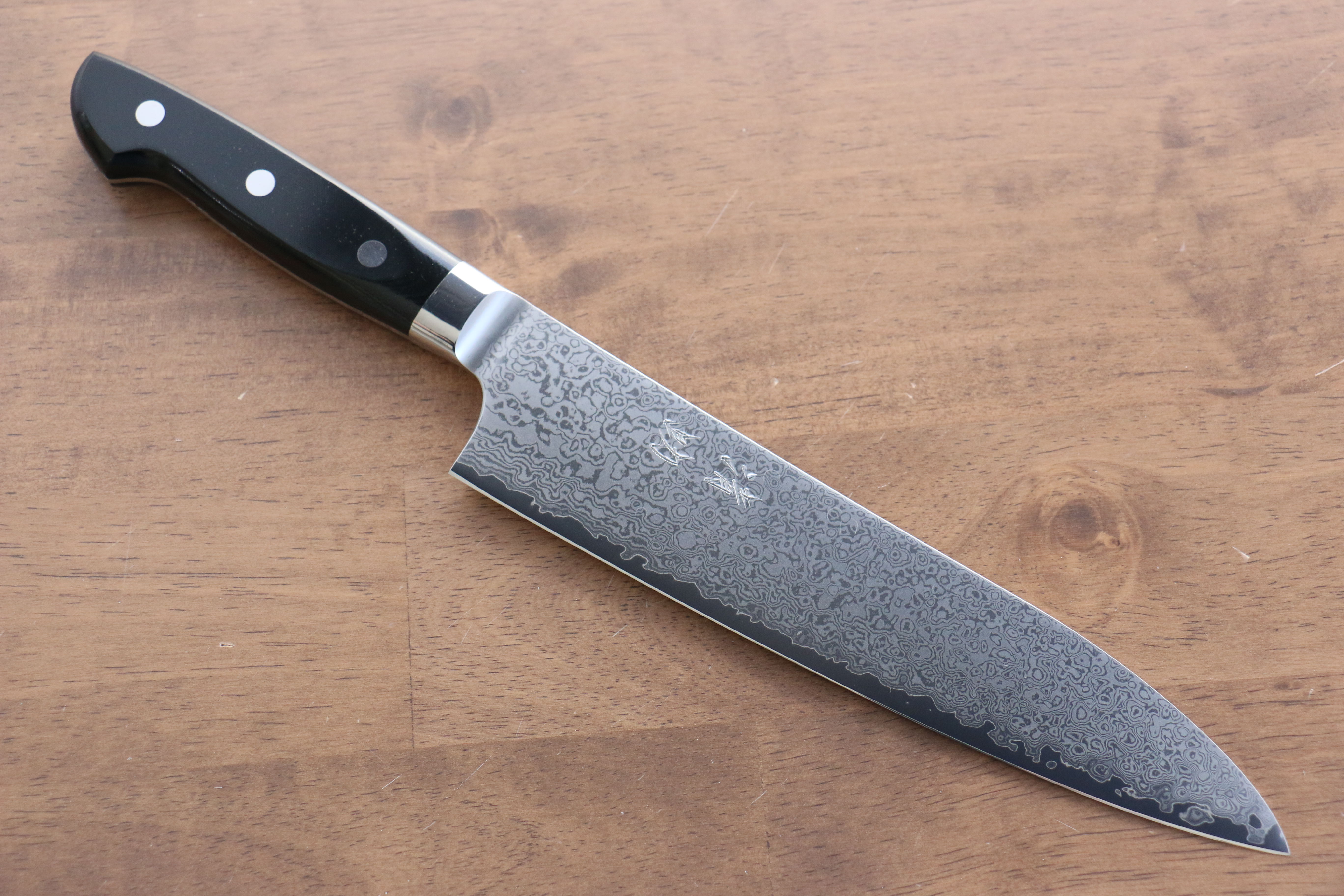 Premium Seisuke VG10 33-Layer Damascus Gyuto Chef Knife 210mm with Micarta Handle - Perfect for Professional Chefs & Home Cooking, Slicing, Dicing & Precision Cutting