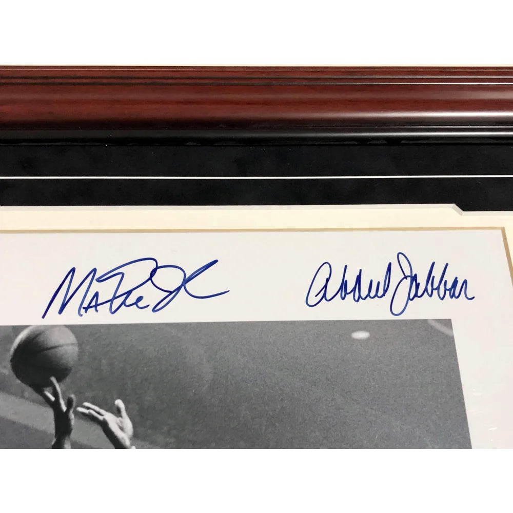NBA 50 Greatest Players Autographed 16x20 Photo Frame - JSA Certified with Russell, Erving, Barkley, Jabbar +6 Legends - Perfect for Sports Memorabilia Collection & Man Cave Decor