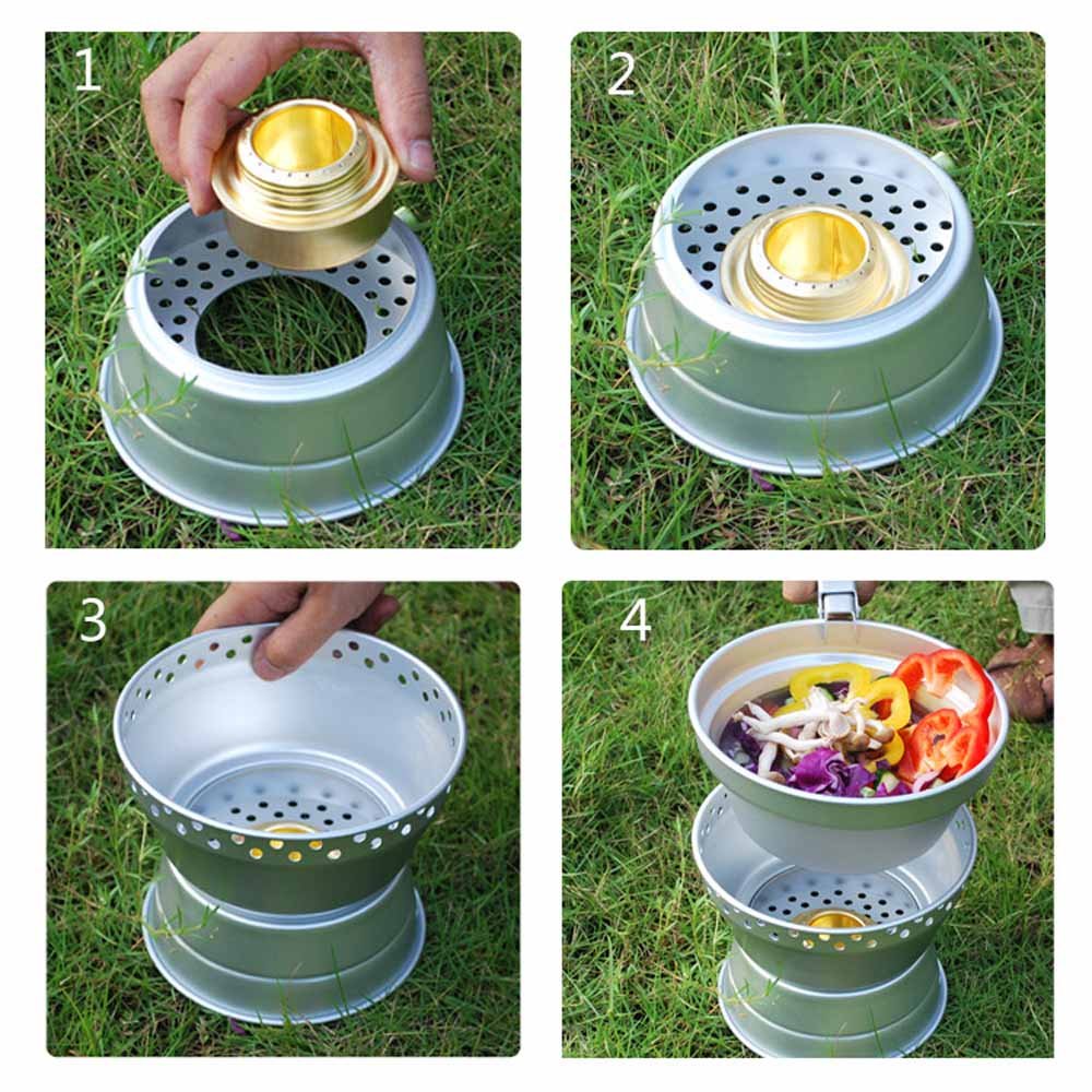 **Doorslay 6-Piece Lightweight Camping Cookware Set – Portable Outdoor Cooking Kit for Backpacking, Hiking & Camping | Compatible with Alcohol Stoves & Camping Pots | Perfect for Picnics, RV Trips & Survival Gear**