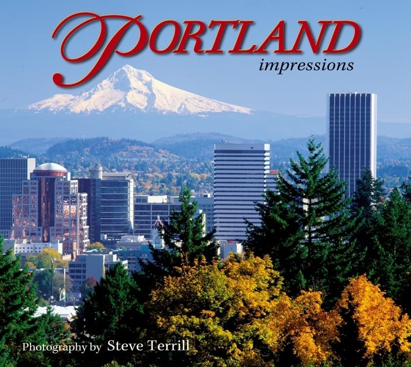 Portland Impressions Book - Explore the Beauty of Portland Through Stunning Photography | Perfect for Travel Enthusiasts & Home Decor