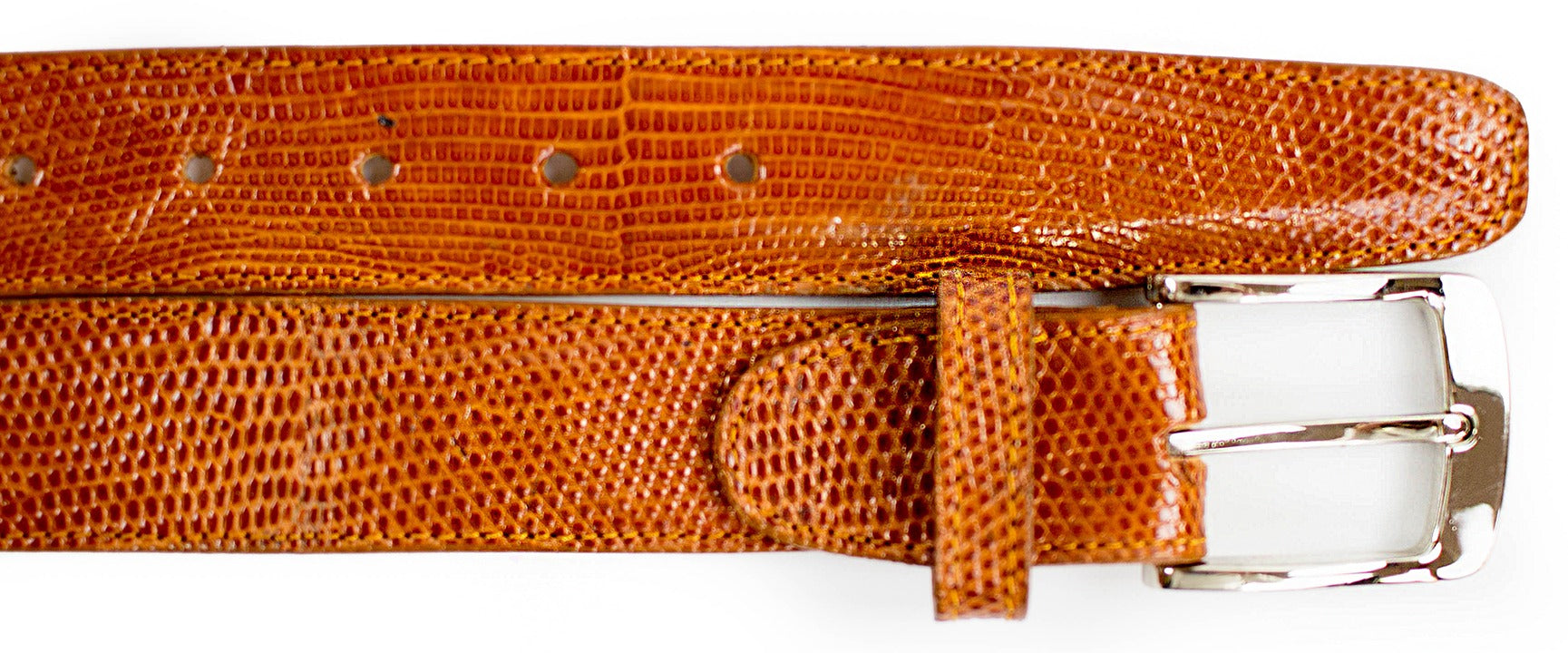 Belvedere Genuine Lizard Leather Belts for Men - 7 Color Options - Premium Dress & Casual Belts for Business & Everyday Wear