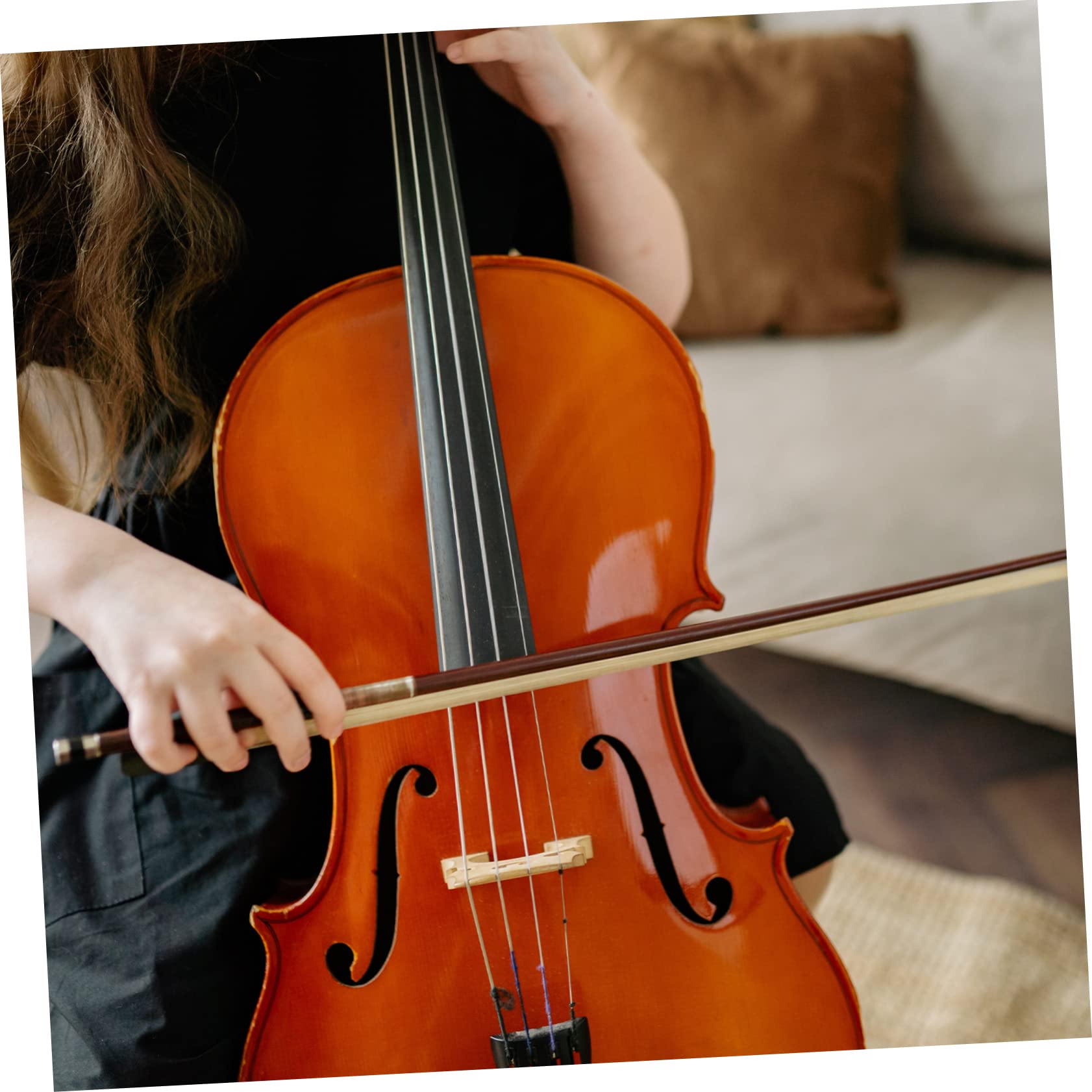 Premium Violin Bow for Violin & Cello - Handcrafted Wooden Replacement Bow for Students & Professionals | Perfect for Practice, Performances & Music Lessons
