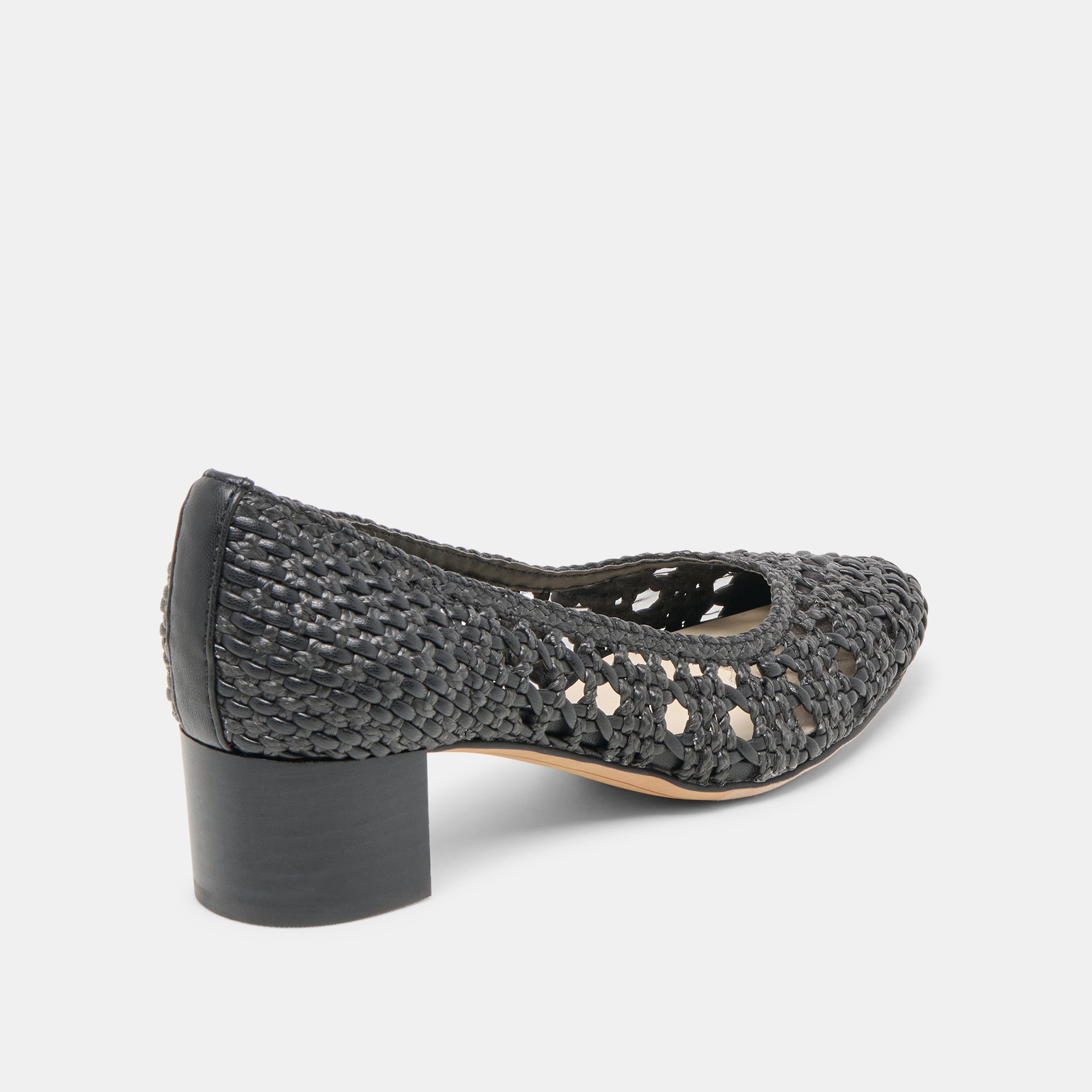 LULA Black Woven Raffia Heels for Women - Comfortable Summer Wedge Sandals with Ankle Strap | Perfect for Beach Vacation, Date Night & Outdoor Weddings