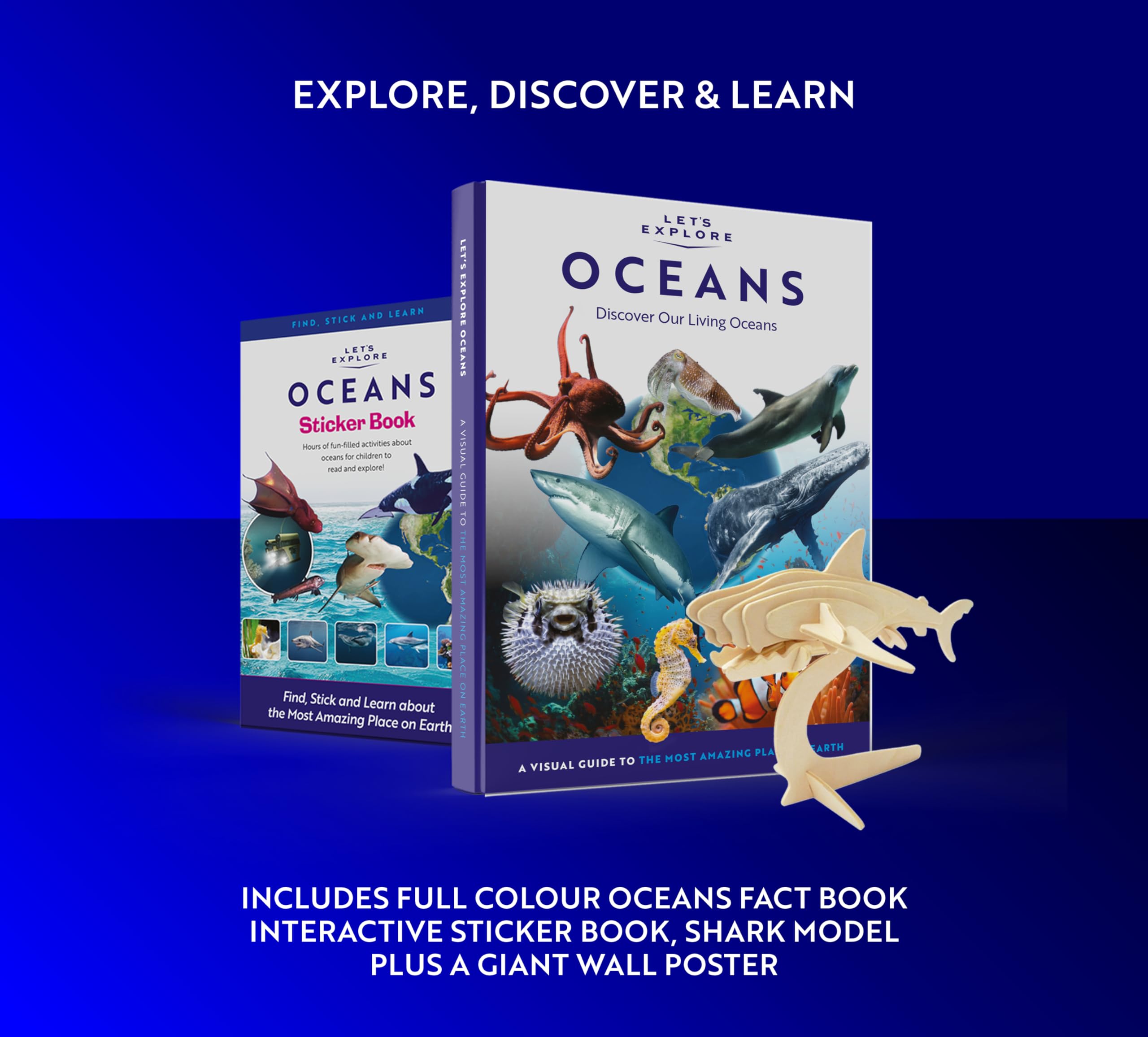 Kids VR Headset - STEM Educational Toy & Virtual Reality Adventure Gift for Children | Family-Friendly VR Goggles Compatible with Smartphones | Explore Oceans, Space & More - Perfect for Learning, Play & Family Bonding