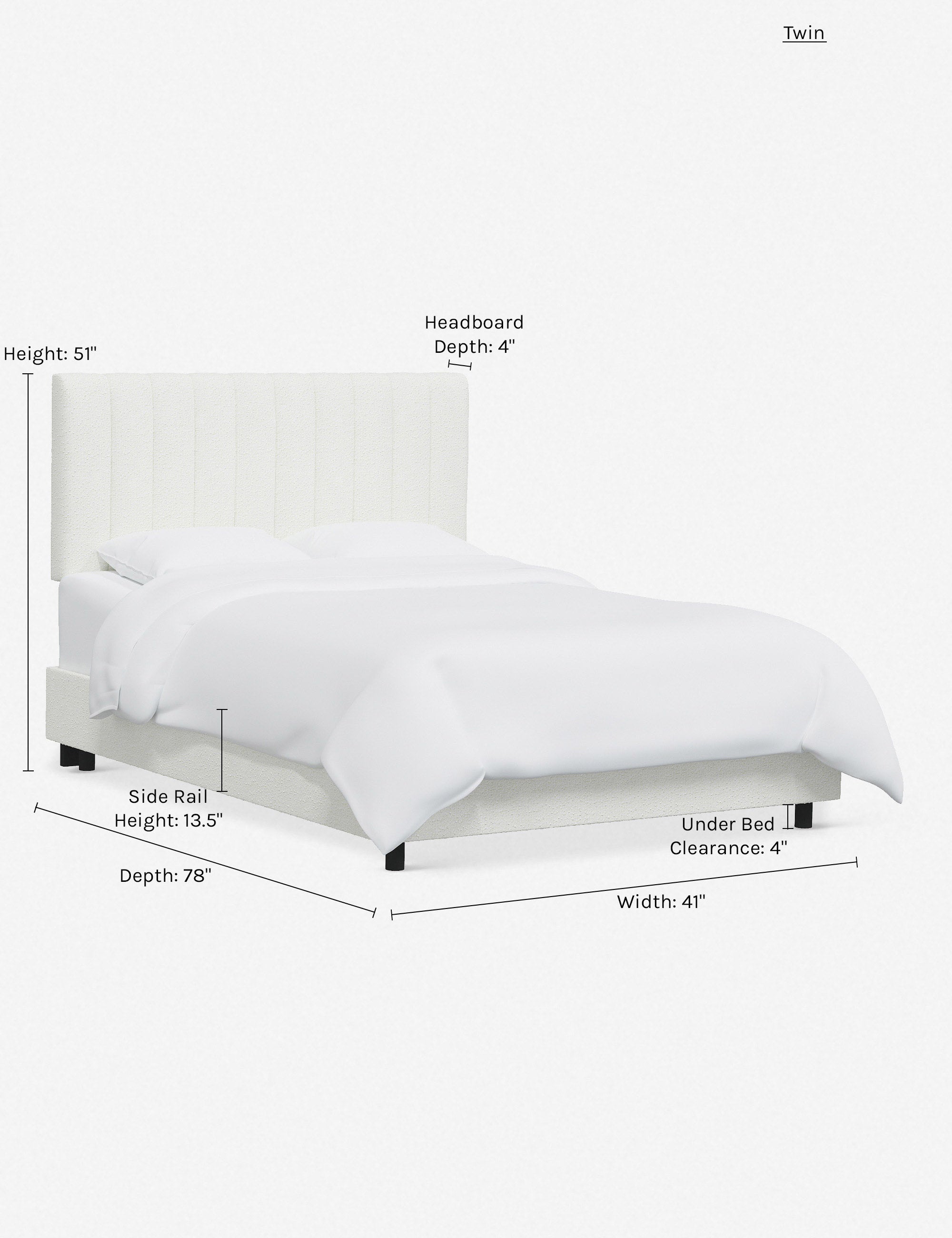 Stylish and Comfortable Aliyah Bed - Queen Size Platform Bed Frame with Upholstered Headboard for Modern Bedrooms | Perfect for Master Bedroom, Guest Room, or Apartment