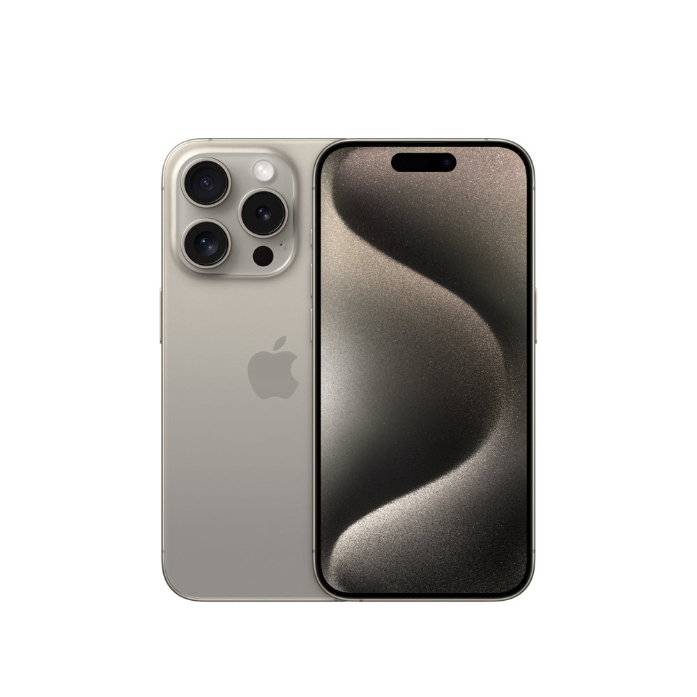 iPhone 15 Pro 1TB Titanium Natural - Premium Smartphone for Photography, Gaming & Business | Perfect for Travel, Work & Entertainment