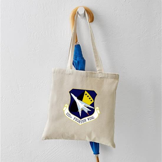 122nd FW Natural Canvas Tote Bag - Eco-Friendly Reusable Shopping Bag for Groceries, Beach & Daily Use | CafePress