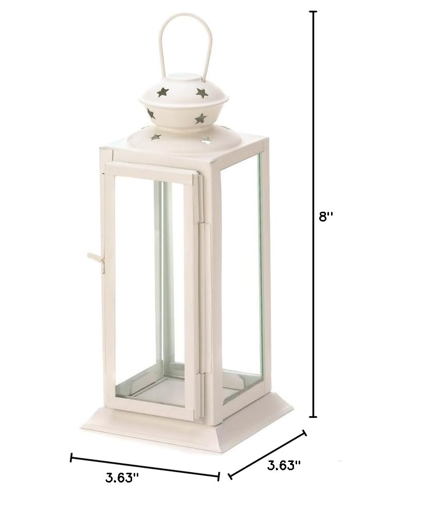 15-Pack Wholesale Starlight White Candle Lanterns - Elegant Outdoor & Indoor Decor for Weddings, Parties, and Home Ambiance