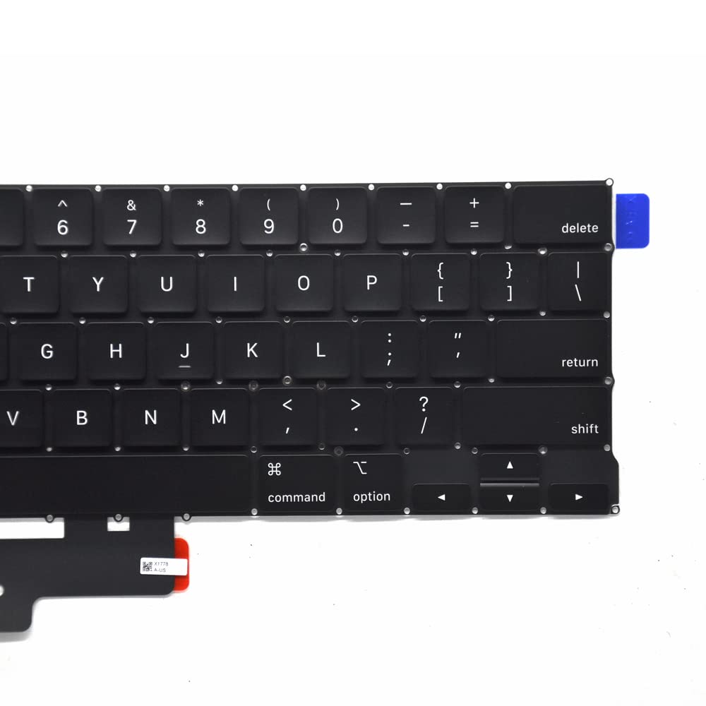 Padarsey Replacement Keyboard Compatible with MacBook Pro 13 inch A2289 (2020 Model) - US Layout with Keyboard Screws & Screwdriver Included - Perfect for Typing, Coding & Office Work