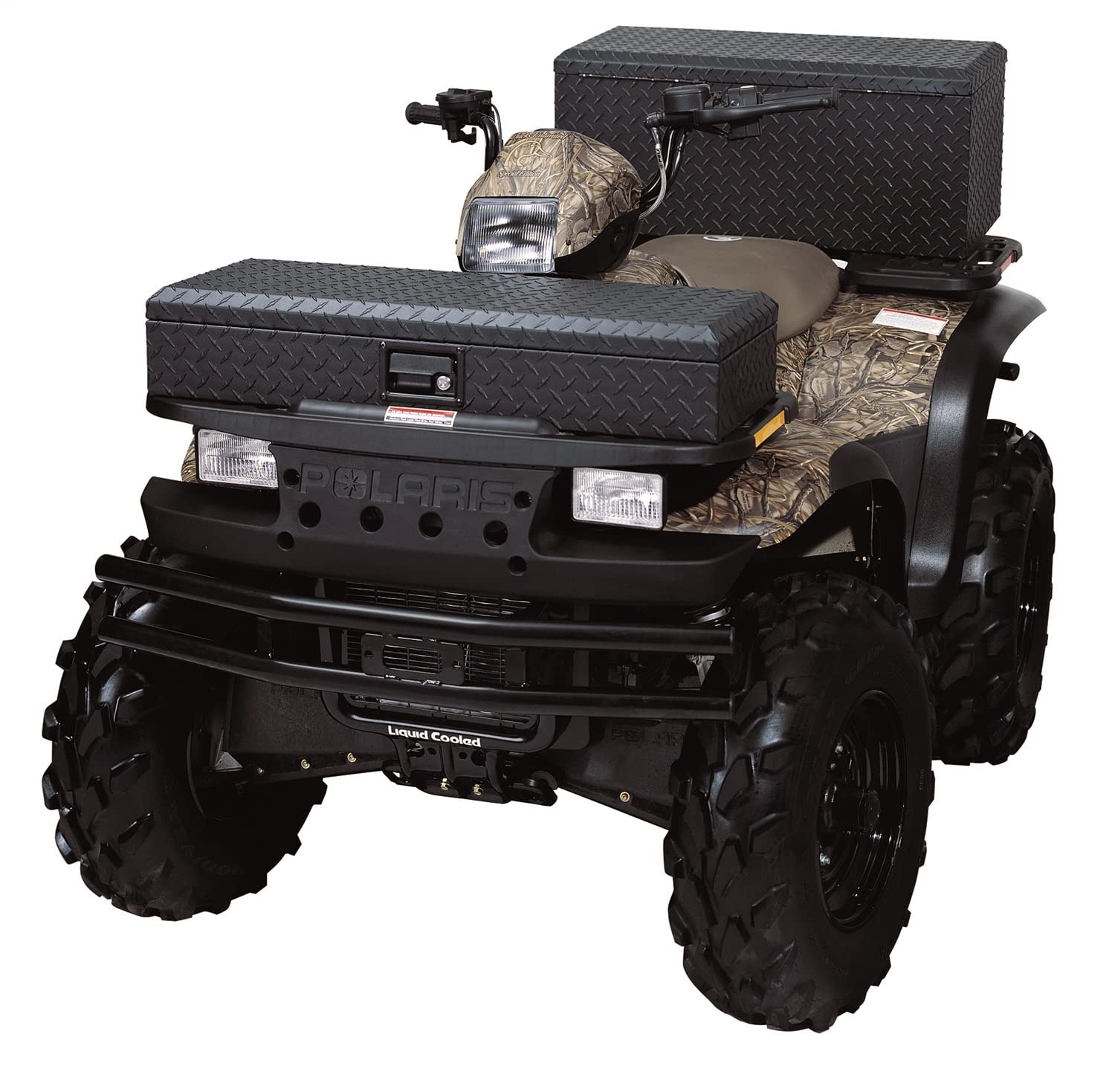 Lund 288272 Challenger Series Brite ATV Front Storage Box - Black | Durable ATV Accessory for Hunting, Camping & Outdoor Gear Storage