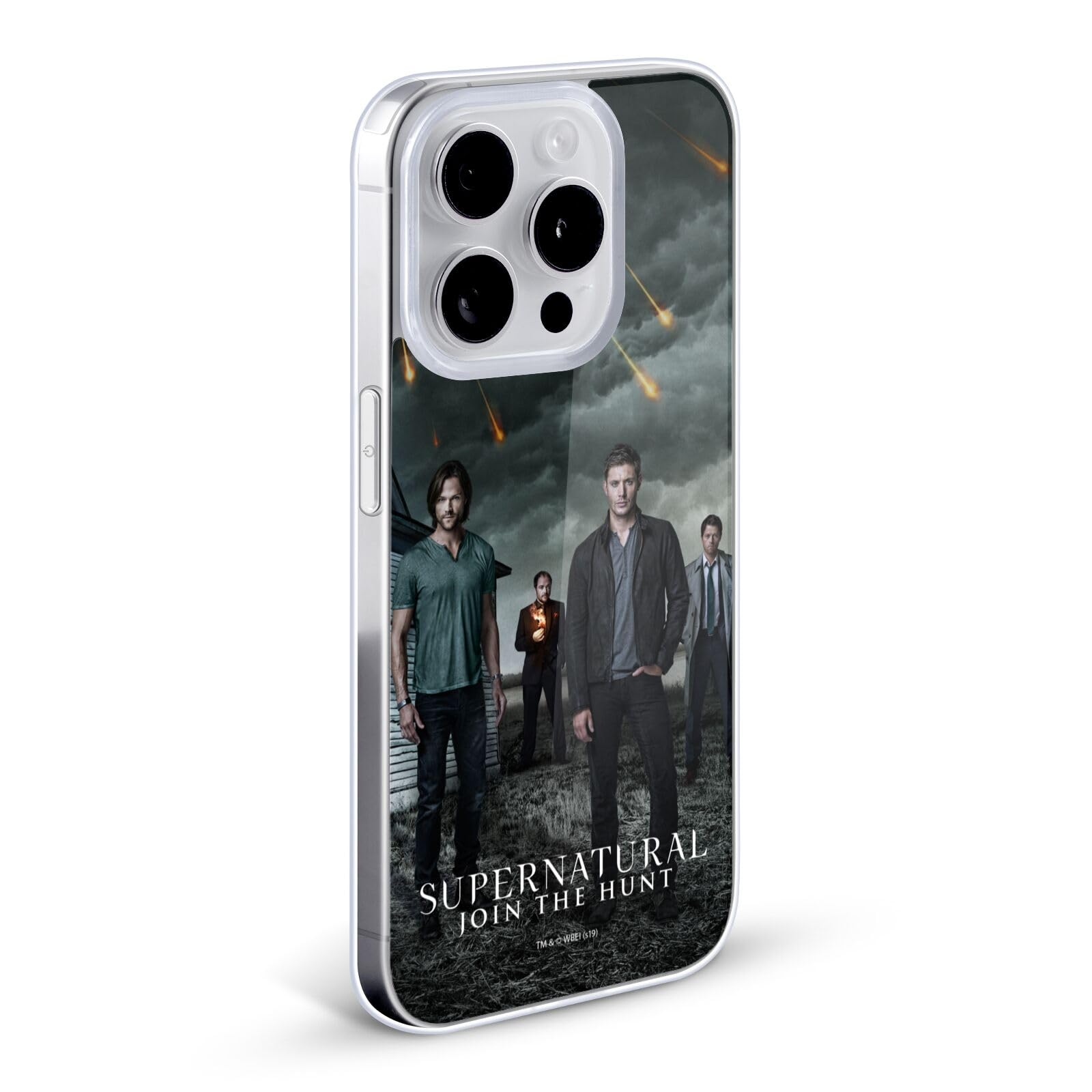 Officially Licensed Supernatural Season 12 Group Key Art Soft Gel Phone Case for Apple iPhone 7 Plus/iPhone 8 Plus - Durable Protection, Perfect for Fans & Daily Use