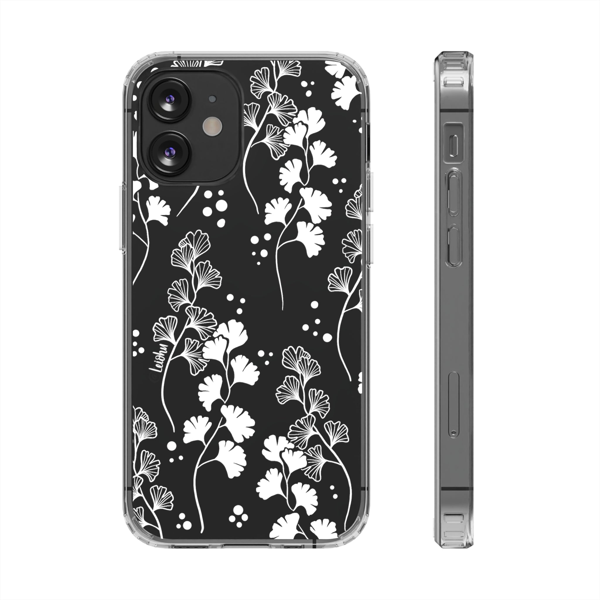 Groovy 'Iwa'iwa Clear Phone Case - Slim Protective Cover for iPhone & Samsung | Trendy Aesthetic Design for Everyday Use & Travel