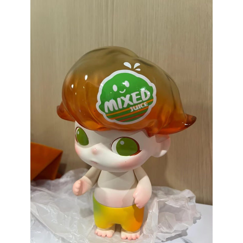 DIMOO Orange Water Gun Toy with Limited Edition Figure - Perfect for Summer Pool Parties, Beach Fun, and Outdoor Water Battles