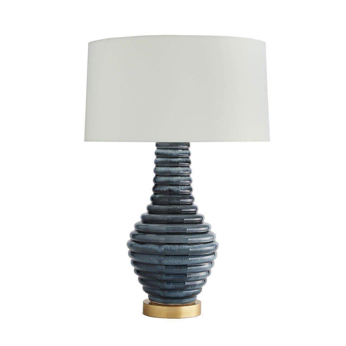 Bartoli Table Lamp - Modern LED Desk Lamp with Adjustable Brightness & USB Charging Port for Home Office, Bedroom & Study Room