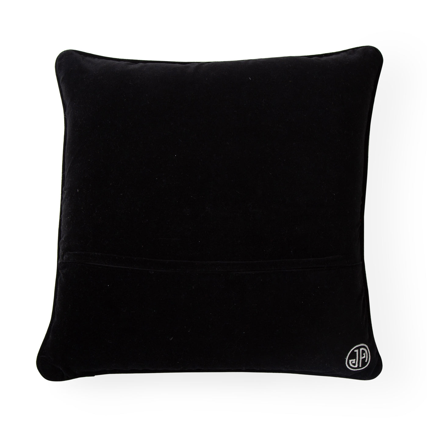 Lips Bitten Needlepoint Throw Pillow - Embroidered Kiss Design Decorative Cushion for Sofa, Bed & Home Decor - Perfect for Living Room, Bedroom & Cozy Spaces