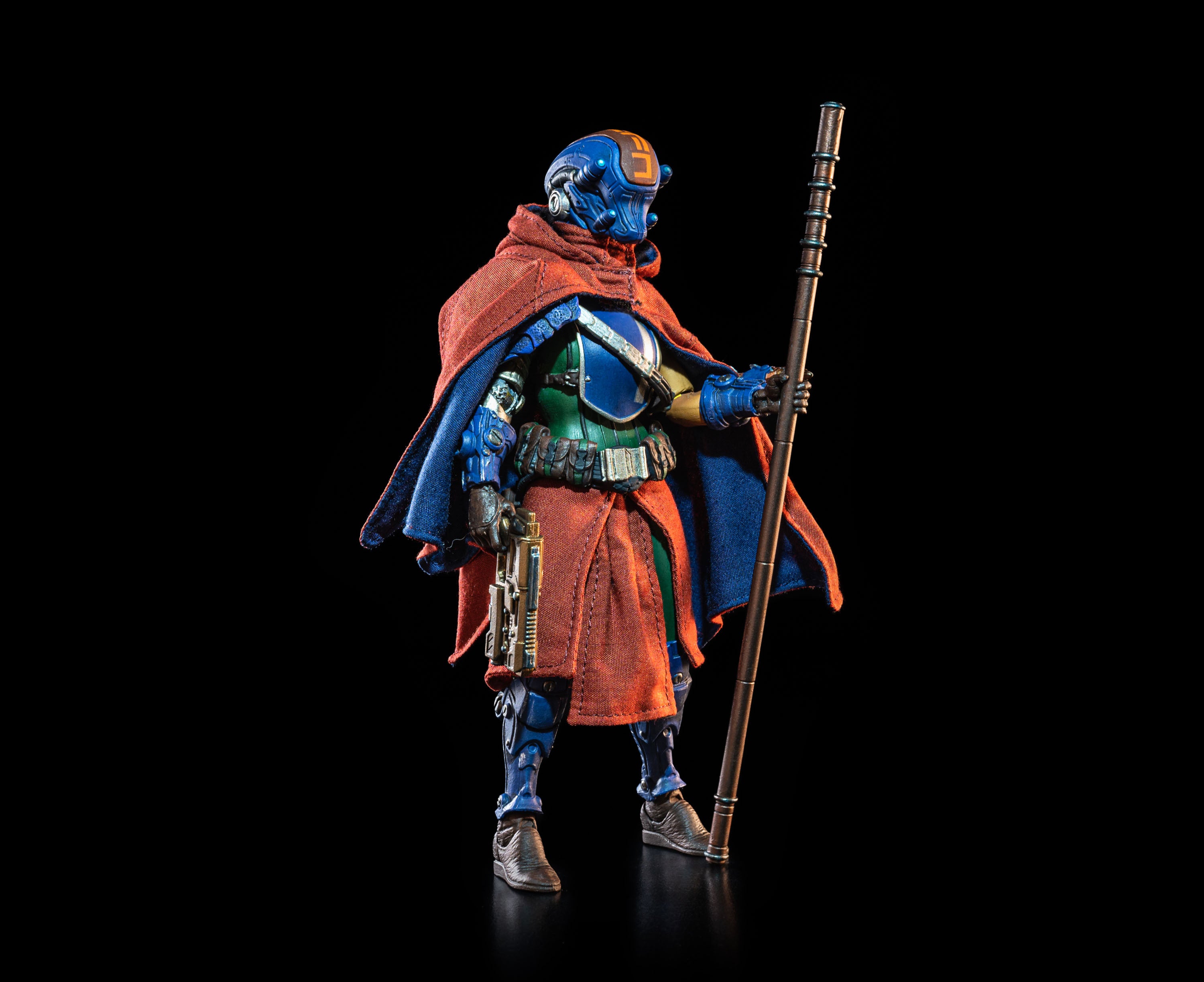 Four Horsemen Studio Mythic Legions 1/12 Scale 6-Inch Action Figure - Cosmic Legions Outpost Zaxxius Kalian Shunn Collectible Toy for Display & Play | Perfect for Collectors & Fantasy Fans