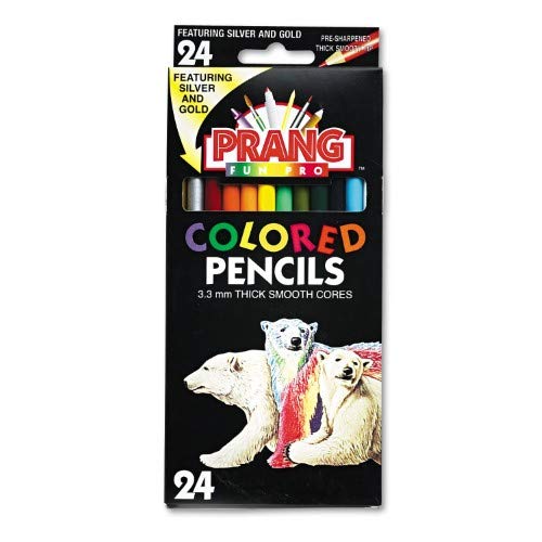 Prang 36-Count Colored Pencils Set - Premium Quality Art Supplies for Coloring, Drawing & Sketching - Perfect for Artists, Students & Adult Coloring Books