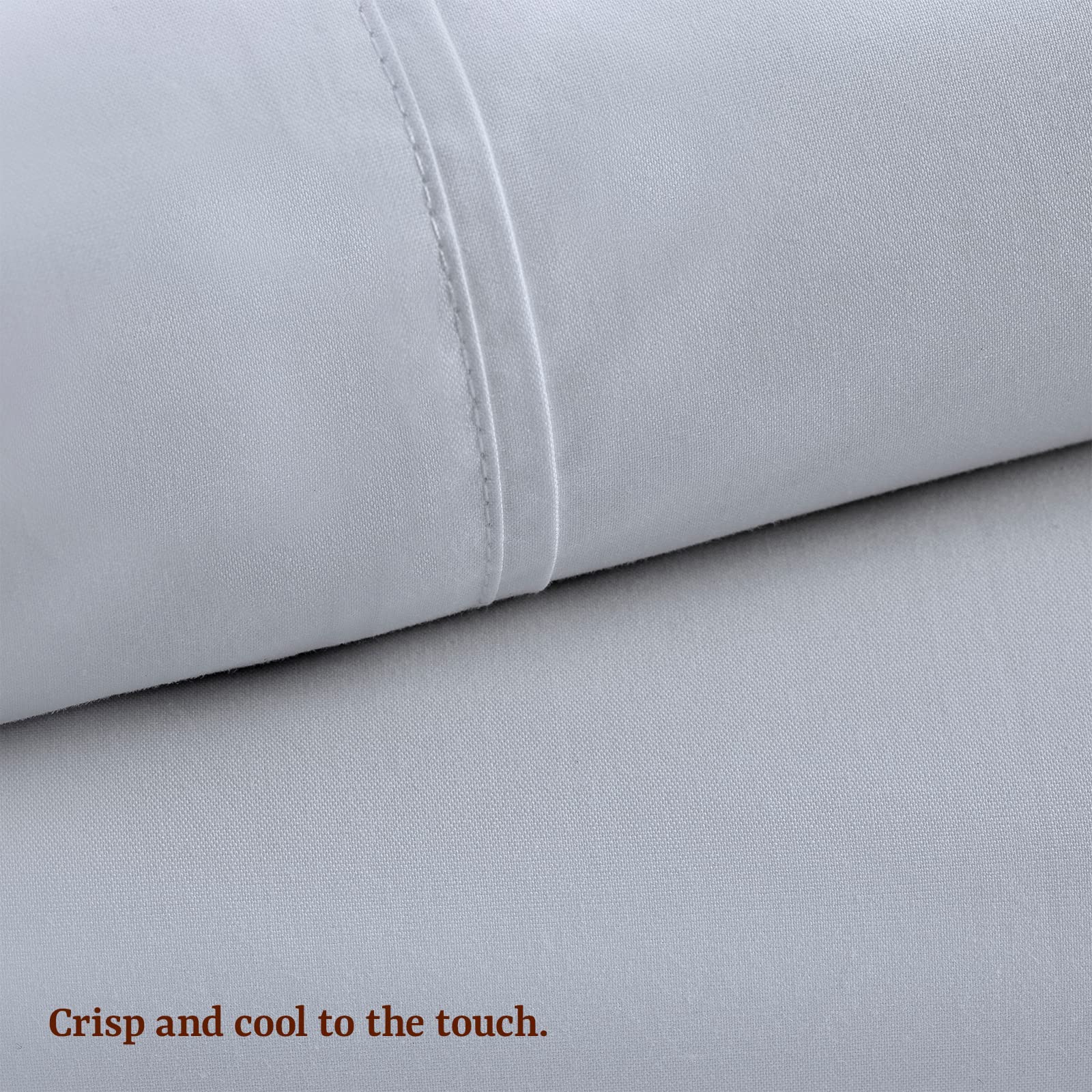 Premium 100% Peruvian Pima Cotton Twin XL Sheet Set - 3 Piece Percale Bedding with 415 Thread Count - Breathable & Cooling Sheets in Slate Color - Perfect for Hot Sleepers & Luxury Bedrooms