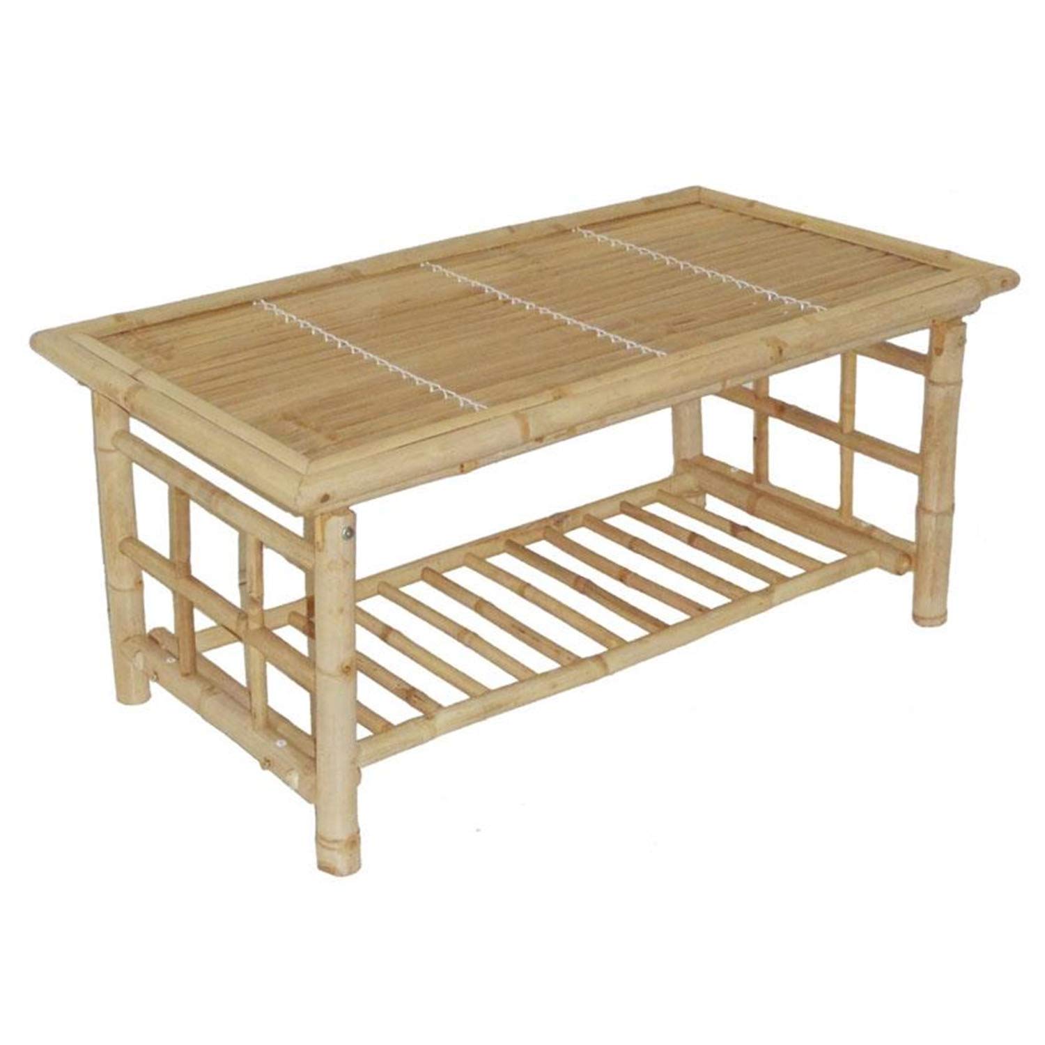 Handmade Bamboo54 Coffee Table - Natural Bamboo Furniture for Living Room, Modern & Eco-Friendly Home Decor (Vietnam) - Perfect for Lounge, Office, or Outdoor Patio