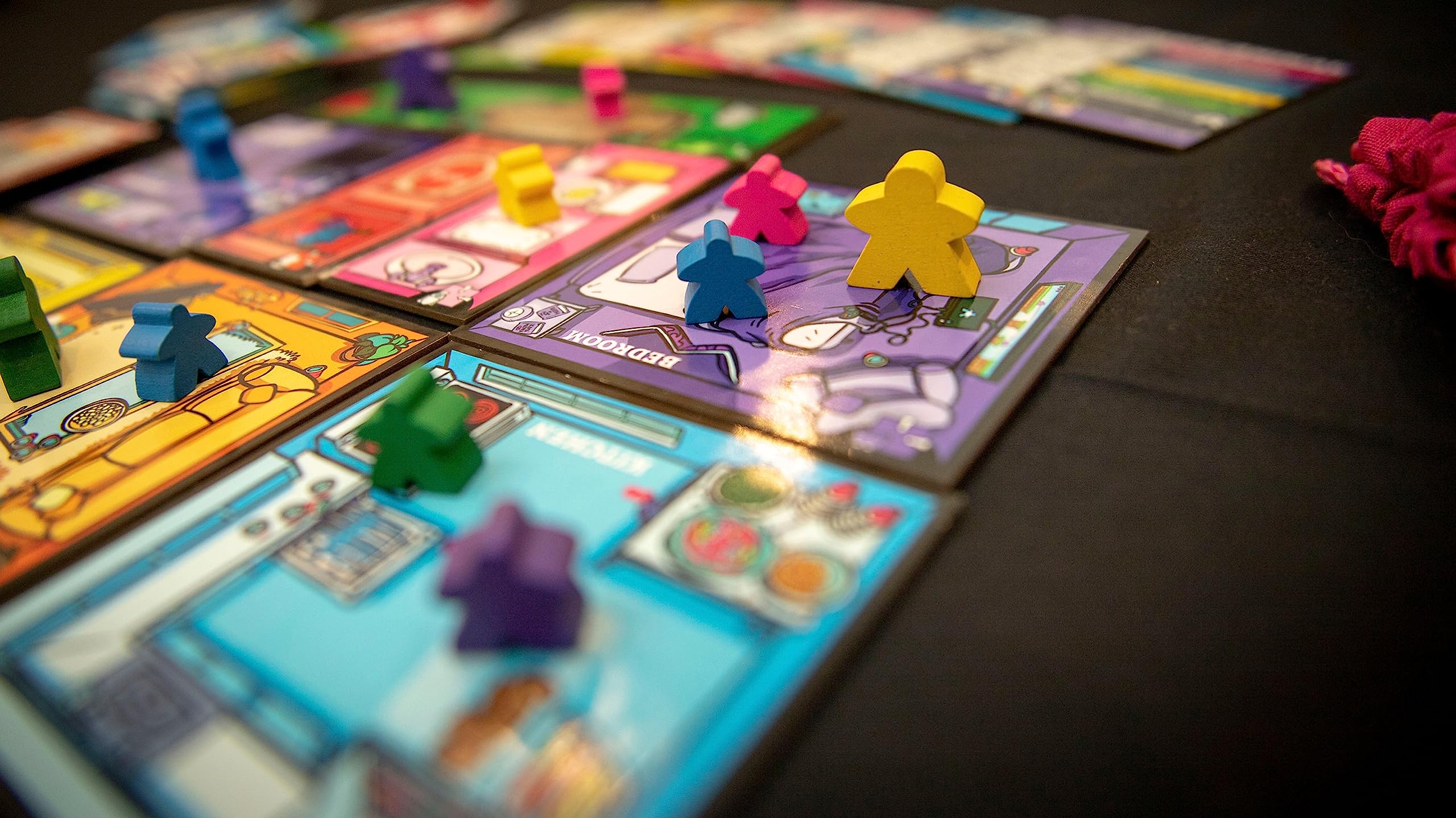 9th Level Games Meeple Party - Fun Family Board Game for Parties & Game Nights | Strategy Tabletop Game for Adults & Kids