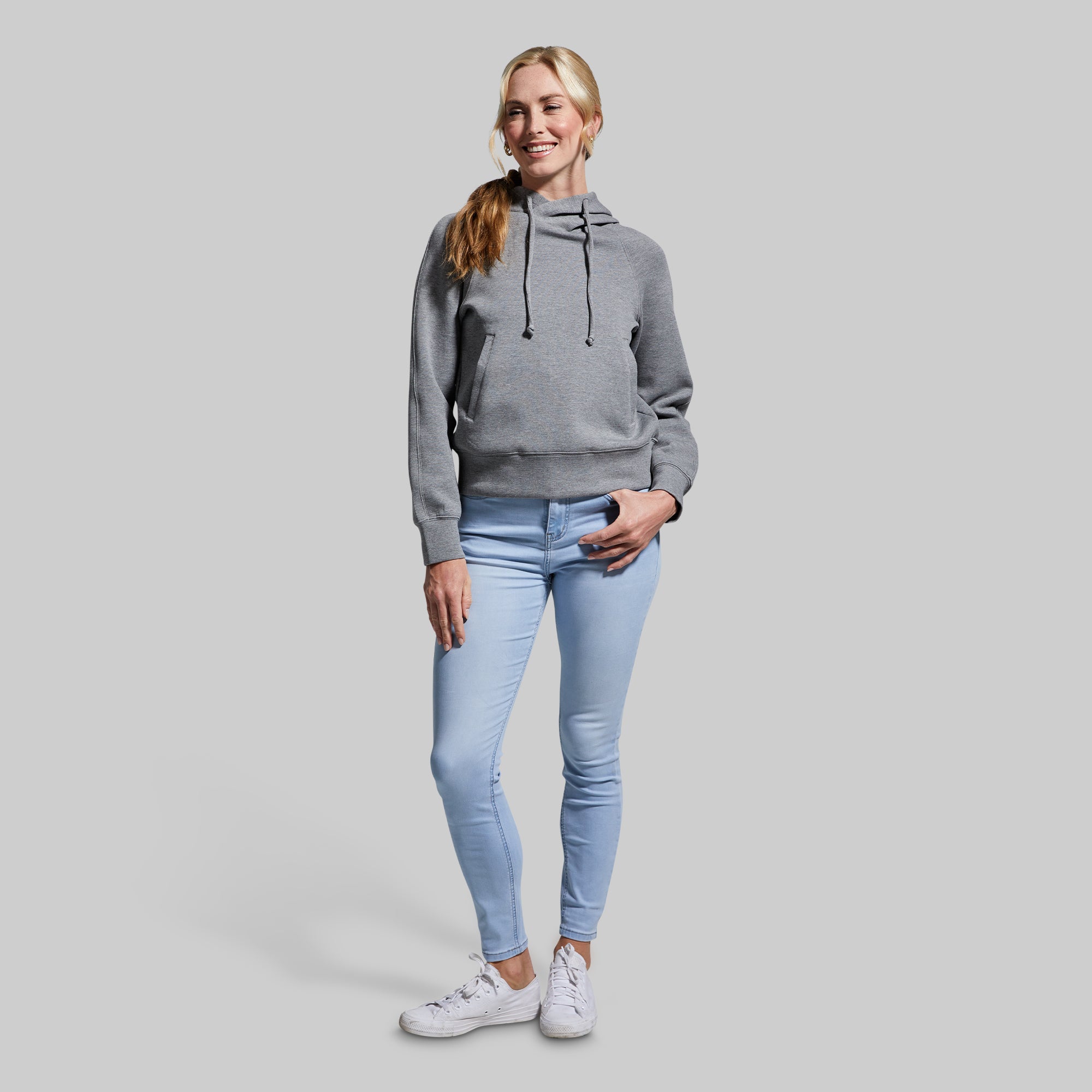 Vintage Grey In Your Element Hoodie - Cozy Unisex Pullover for Casual Wear, Street Style & Outdoor Activities