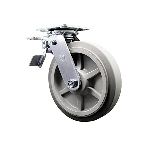 Swivel - Total Lock Brake - Gray