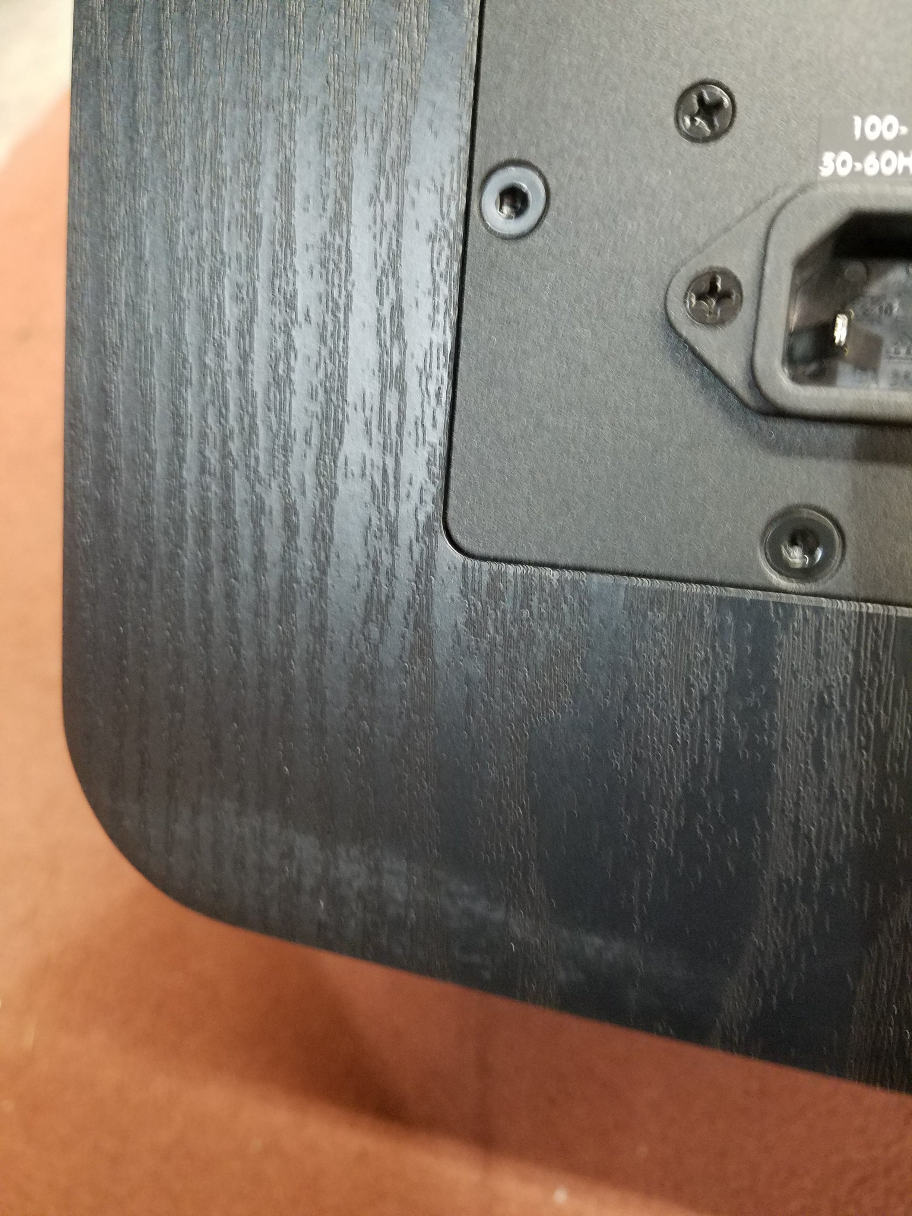 SB 2000 Black Ash Wooden Outlet Cover - Durable & Stylish Electrical Wall Plate for Home, Office & Commercial Use