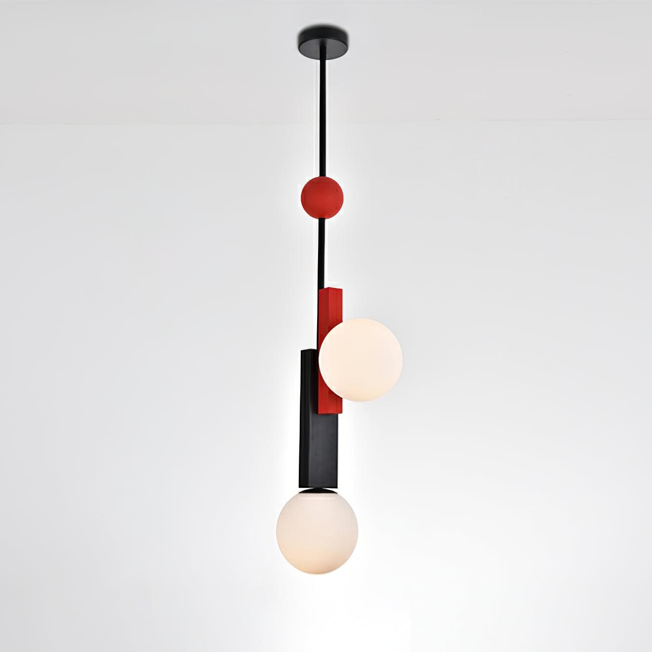 Elegant First Dance Pendant Lamp - Modern Glass Hanging Light Fixture for Dining Room, Bedroom & Living Room Decor | Perfect for Weddings, Romantic Dinners & Home Interior Design