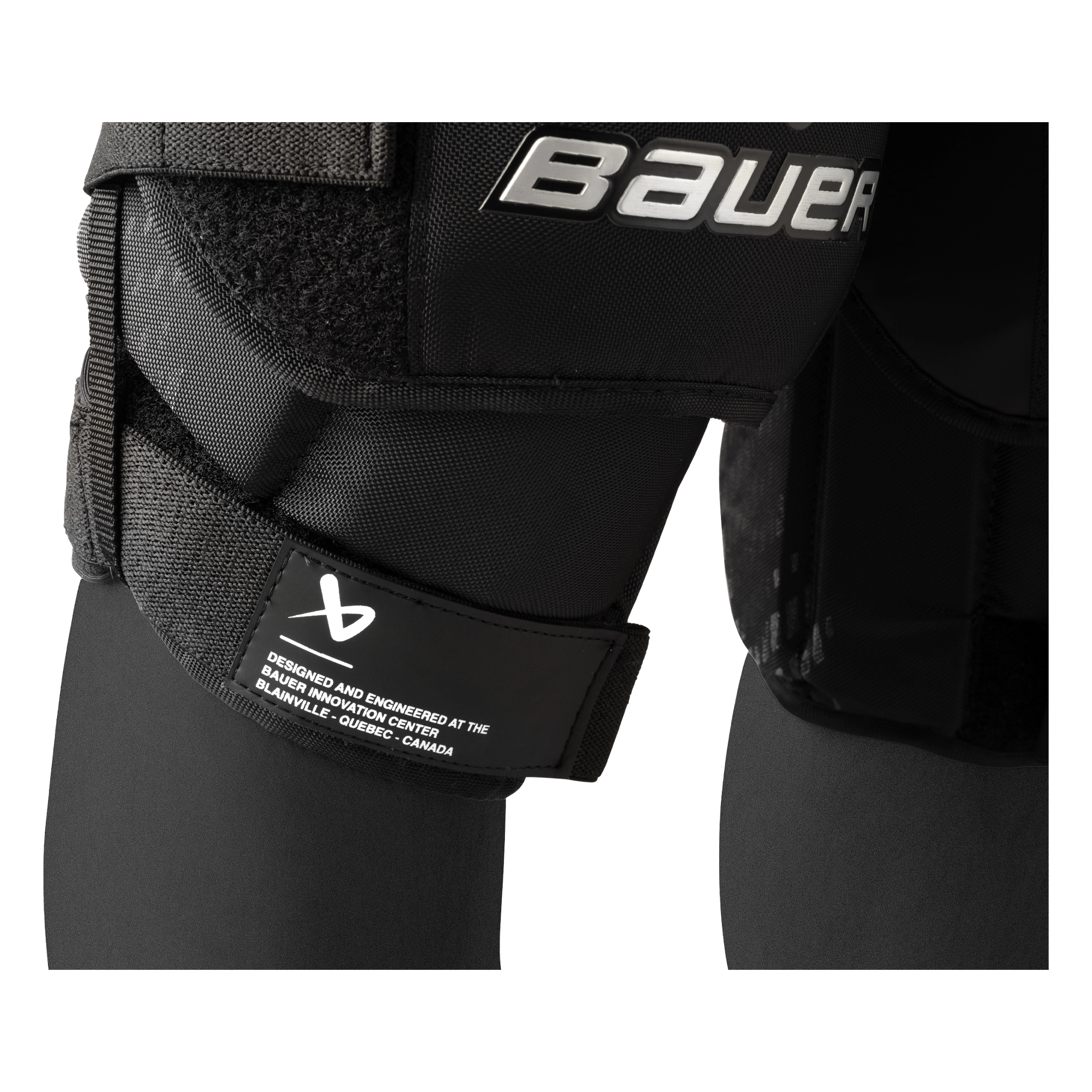 Bauer Elite Knee Guard - Intermediate Level Hockey & Sports Protection - Perfect for Hockey, Skating, and Extreme Sports